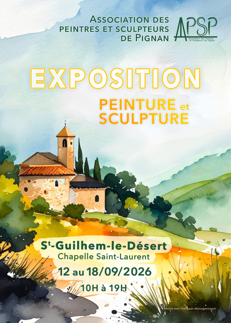 Exposition à Saint Guilhem-le-Désert